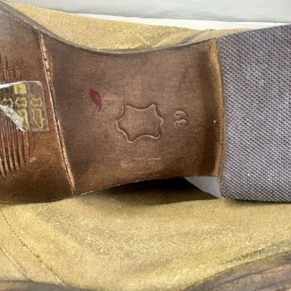 Free People Cambridge Wrap Leather suede Boots brown size 39 - Picture 15 of 16